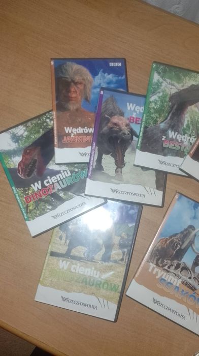 Cała Kolekcja DVD Wędrówek z Dinozaurami