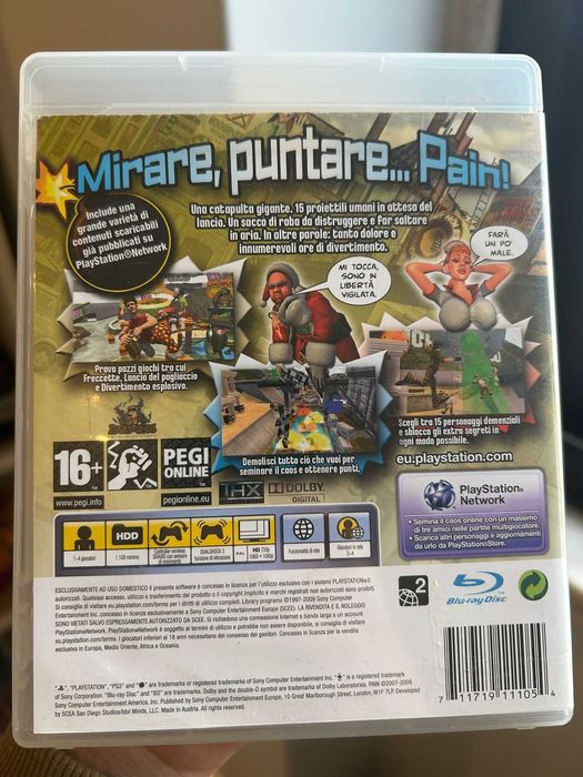 Jogo PS3 – PAIN (Original - Usado - CIB - ITA - PAL)