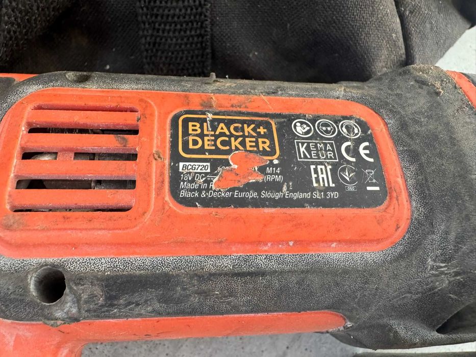 Rebarbadora 125mm Black+Decker BCG720 (Não Funcional)