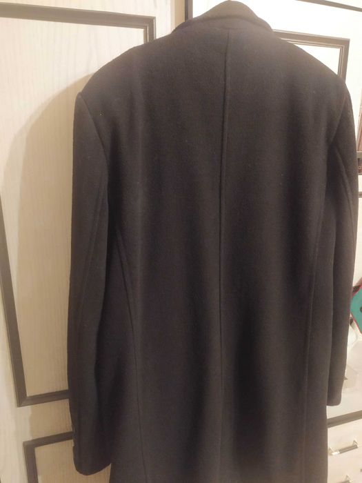 Płaszcz zimowy męski czarny L