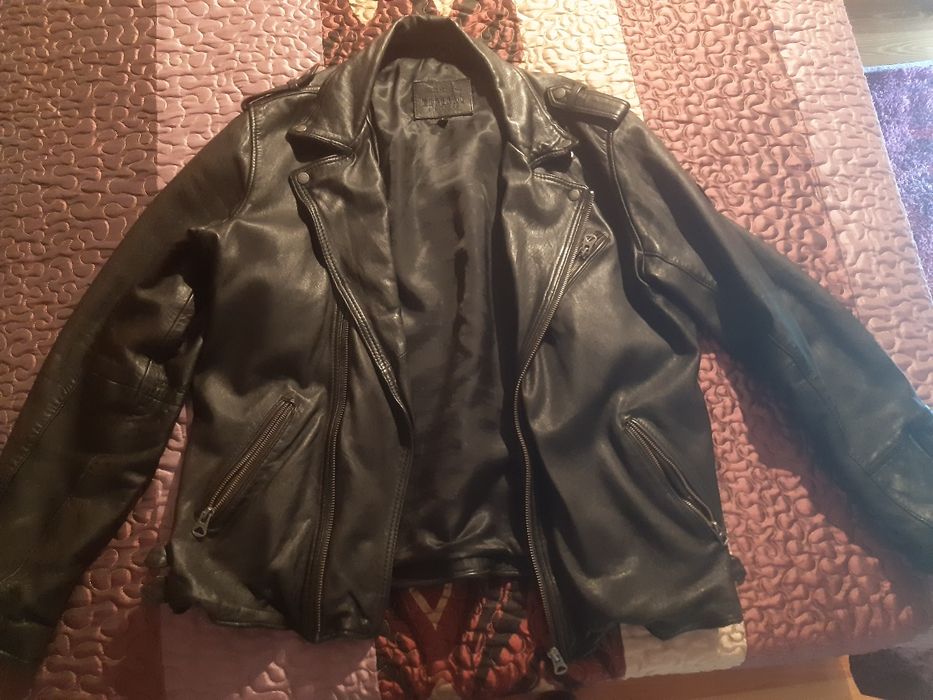 Casaco cabedal genuino (estado quase novo)