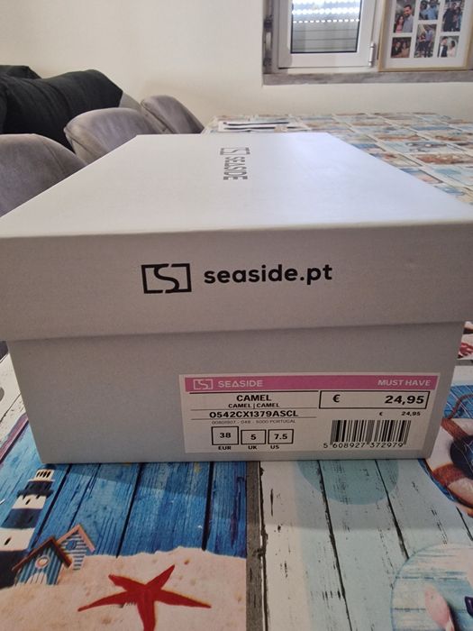 Vendo Sandalias de Seaside Como Novo