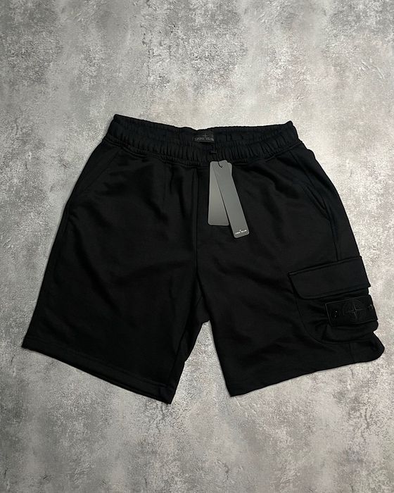 FULL BLACK shorts Ghost Piece карго