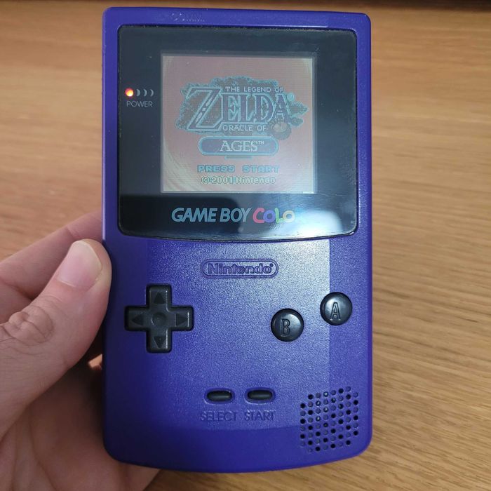 The Legend of Zelda Oracle of Ages (GBC) - Completo com Caixa e Manual