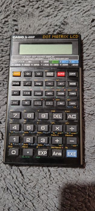 Винтажный калькулятор Casio FX-4100P
