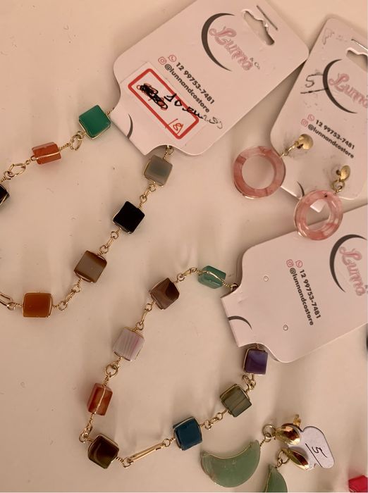 Vendo bijuterias artesanais