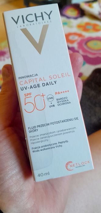 Fluid z SPF 50 do twarzy marki Vichy