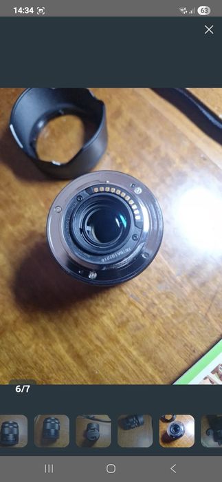 Objectiva panasonic  lumix Micro 4/3