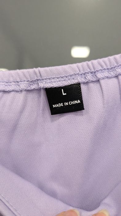 Suknia sukienka liliowa rozm. L