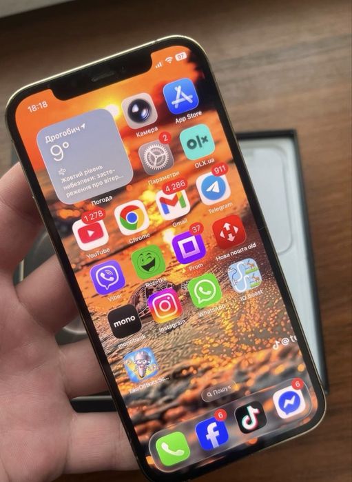 Iphone 12 pro 512gb Gold Neverlock