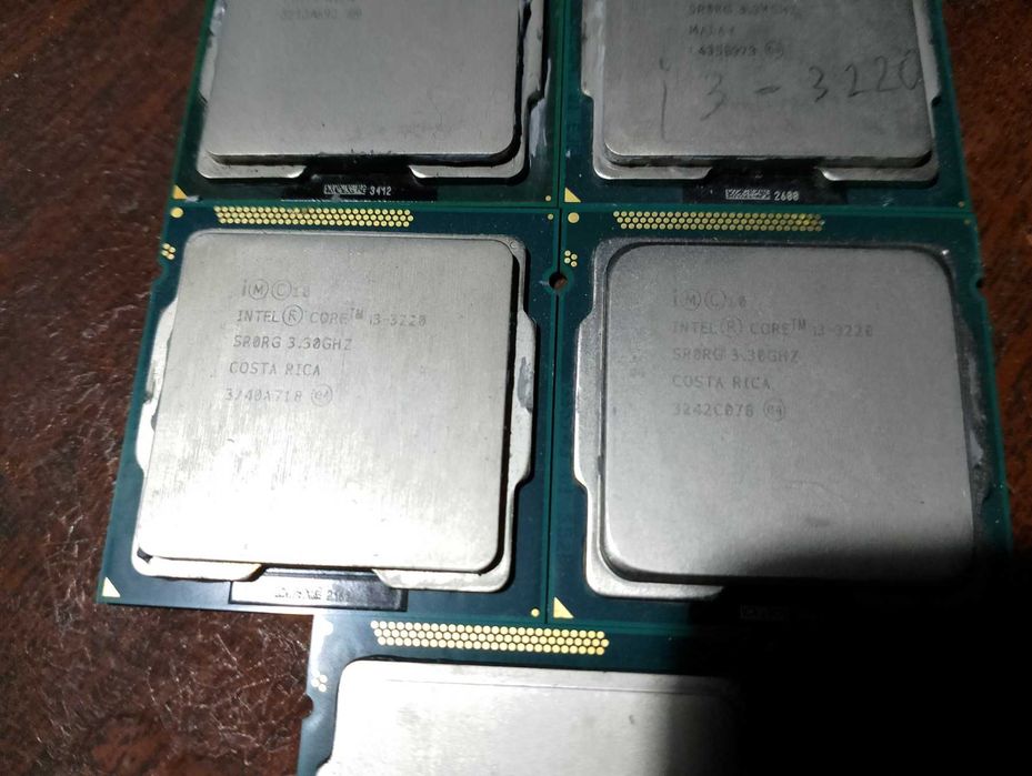 Процесор для ПК I3 2120, 3220, 3210   Socket 1155 (цена за всё)