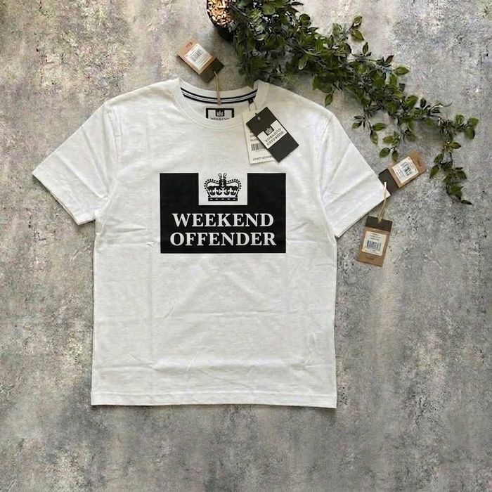 Футболка черная Weekend Offender Prison (XS S M L XL XXL)