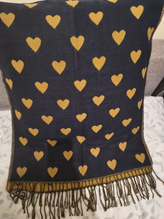 Szal damski dwustronny cieply