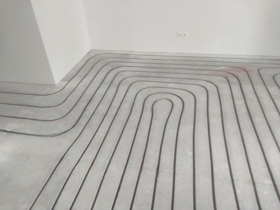 Frezowanie pod ogrzewanie podłogowe . Podłogówka . Sucha zabudowa.