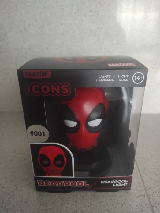 Deadpool icon pop - lâmpada