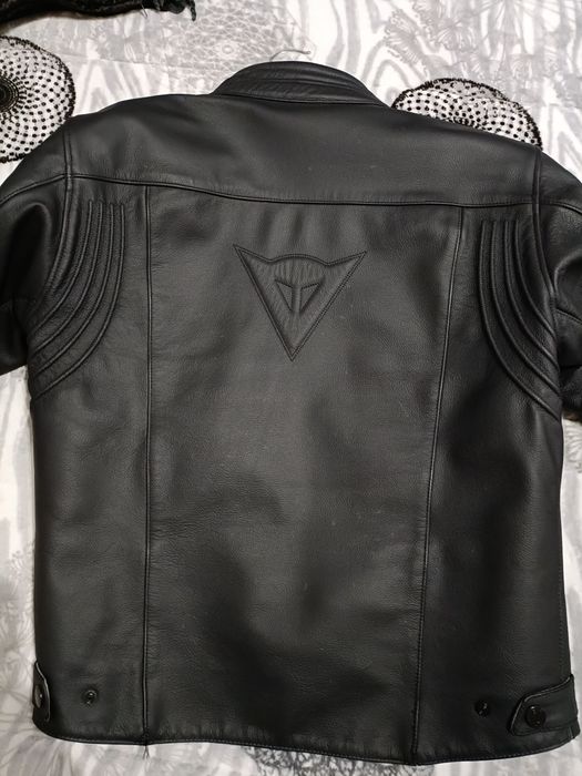 Casaco em pele com proteção DAINESE