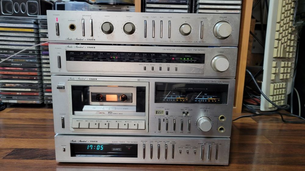 Fisher CR-M300
Fisher CR-M300 в комплекте ( кассетна