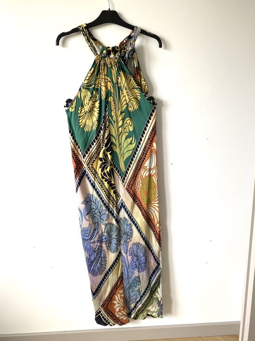 Zara sukienka wzory gypsy boho