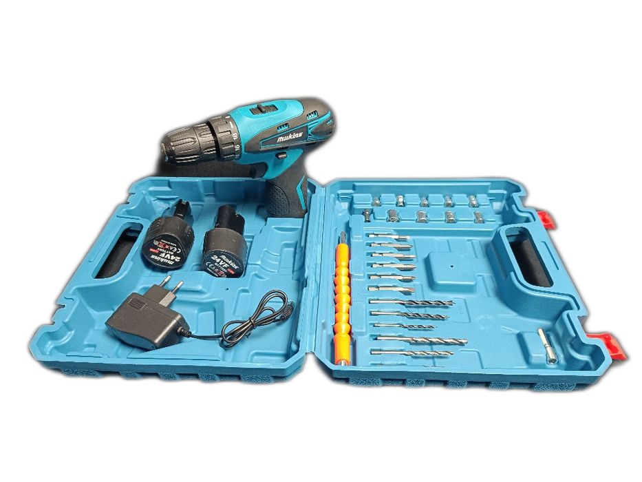 Berbequim Mukins (Novo) | 24VF | 2 Baterias + 24 acessórios