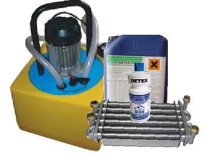 Ремонт, обслуговування  газових котлів. Промивання теплообмінників