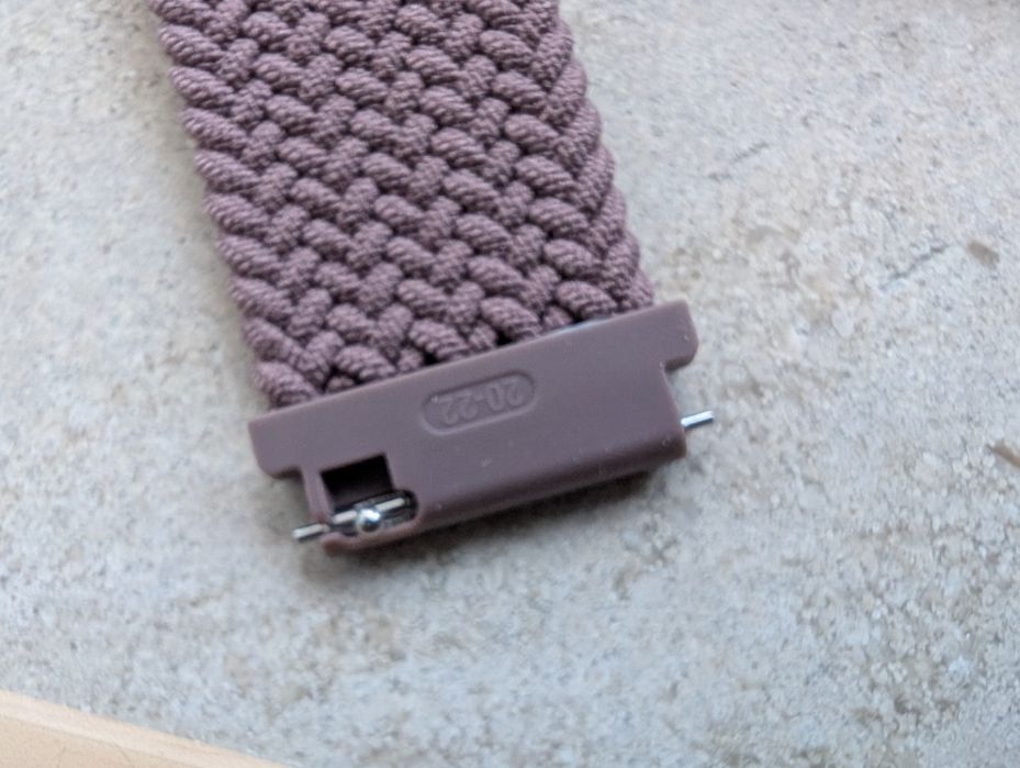 Pulseira Nylon Elástica 20mm Roxo escuro