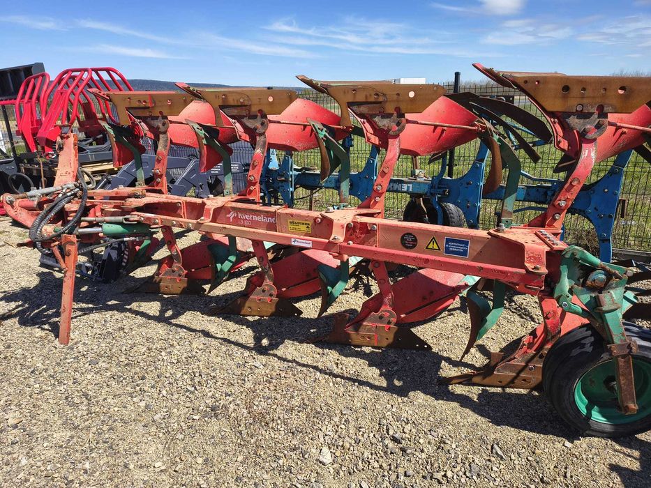 Pług obrotowy kverneland LB100 wersja 3+1 Opal lemken do orki 4 skiby zagonowy
