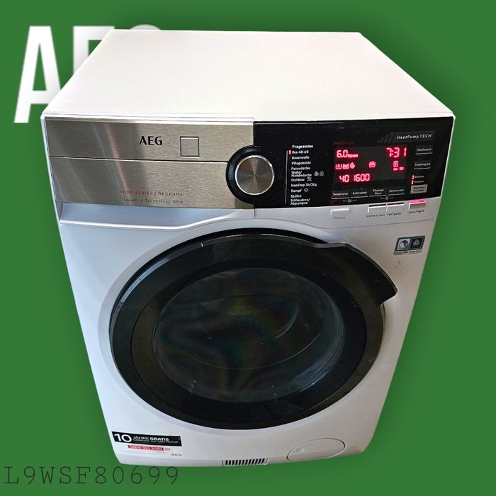AEG L9WSF80699 – Pralko-suszarka 9/6 kg, 1600 obr. – POWYSTAWOWA