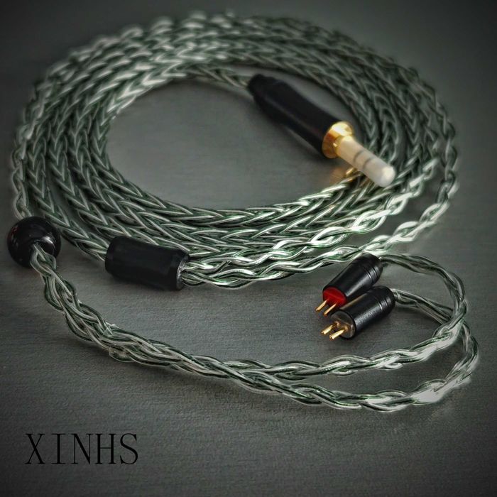 Xinhs 8 Rdzeni Posrebrzana Miedź 5N 3.5mm 0.78Pin