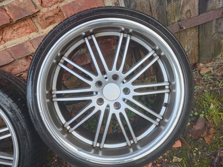 Piękne koła alufelgi 5x120  19 cali rant BMW Zito belAir super!