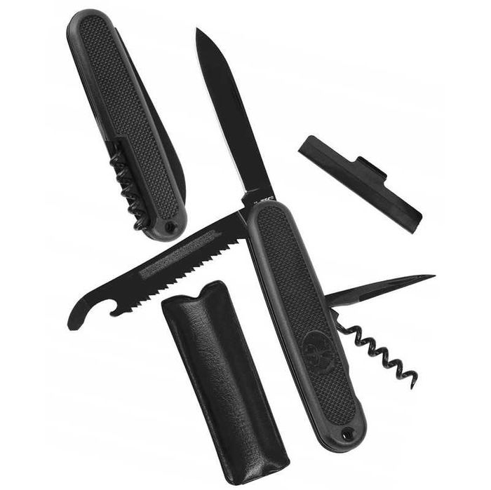 Кишеньковий ніж Олива, Чорний Mil-Tec  153370