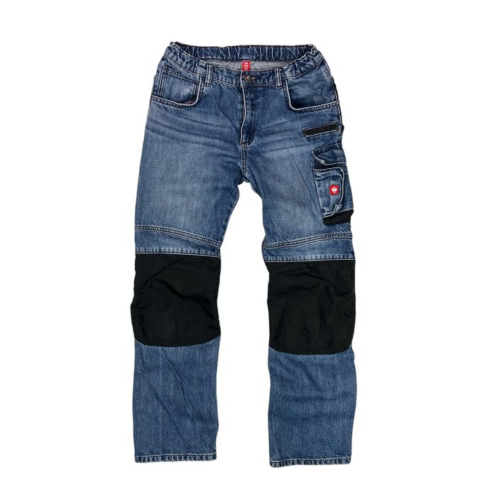 Engelbert Straus Cordura spodnie robocze rozmiar 158 164 13 14 lat młodzieżowe dziecięce monterskie kieszenie