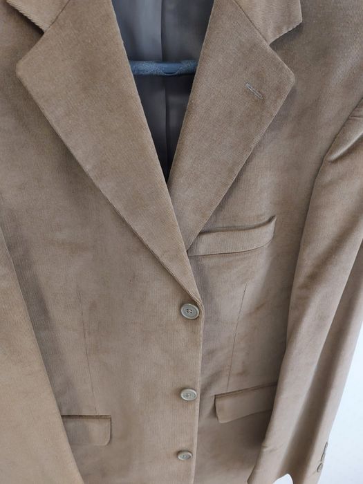 Fato castanho (casaco + calça)