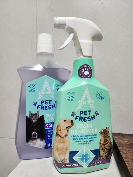 Два засоби Astonish Pet Fresh