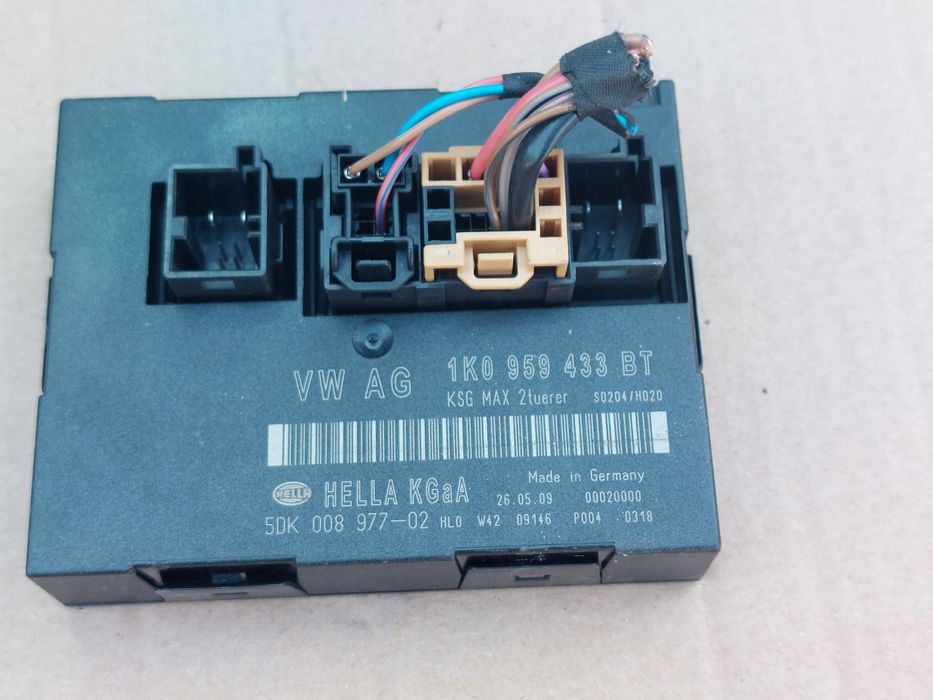 komputer sterownik zestaw bsi 1.9 tdi bls vw golf