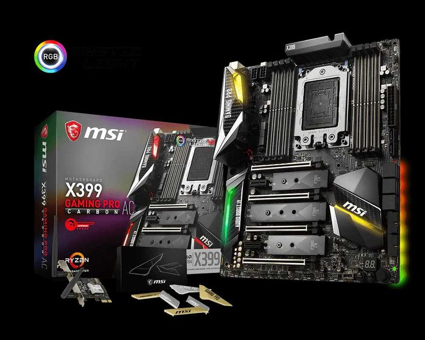 AMD Threadripper 1920X + X399 GAMING PRO CARBON AC + 32GB DDR4 2933mhz + 500GB NVMe Samsung 970 Evo