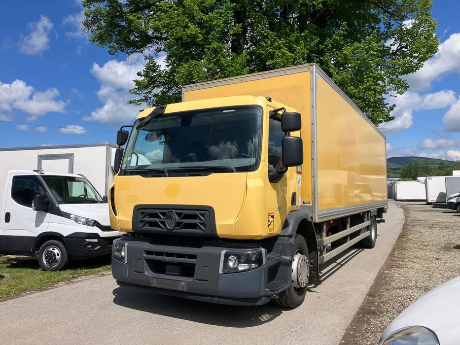 Renault Renauld Gama D 19 euro 6 kurierka kontener  Renault Gama D 19 rama do zabudowy