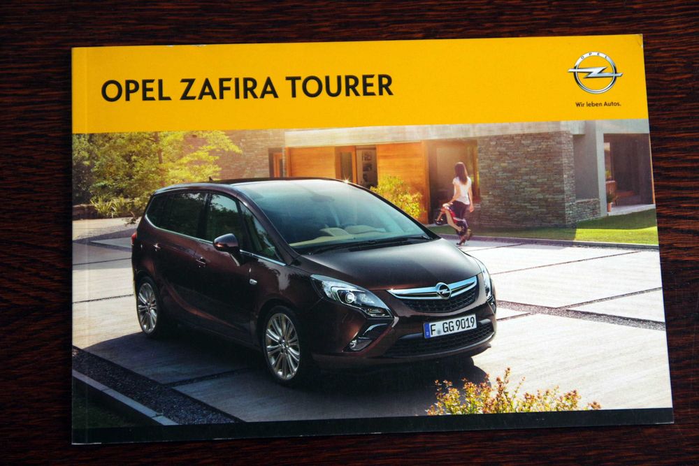 OPEL ZAFITA C - katalog prospekt