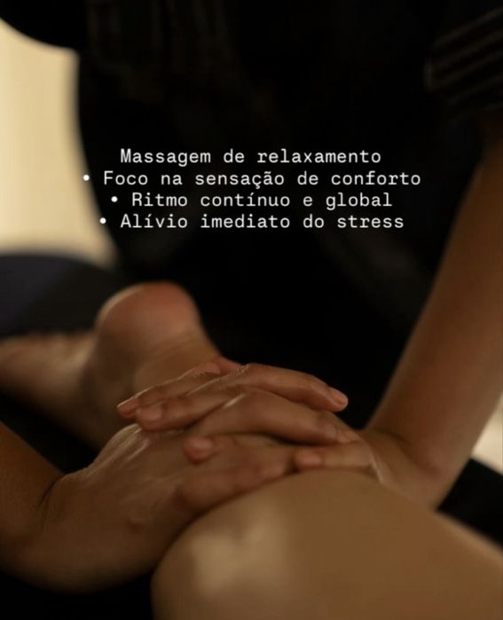 Massagem Relaxante | Tecidos Profundos  | Lisboa