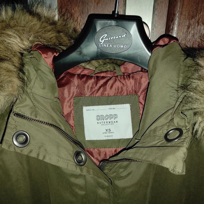 Kurtka parka Cropp na jesień w roz. XS stan bdb