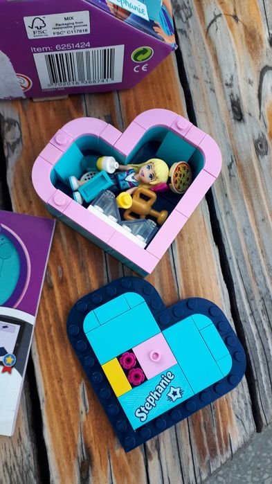 klocki lego friends pudełko serce 41356
