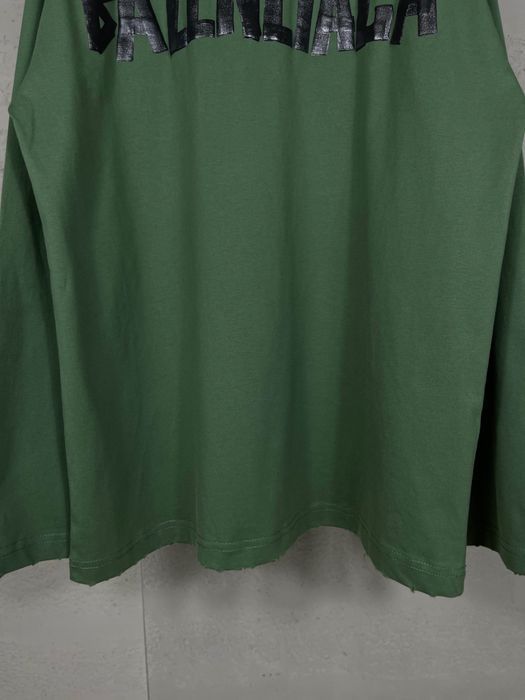 BALENCIAGA TAPE TYPE кофта реглан батник свитшот лонгслив мужской