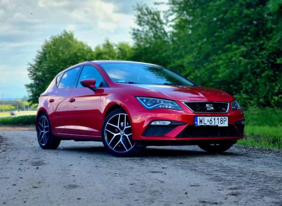 Seat Leon Seat Leon Fr 2019 Czerwony metalik