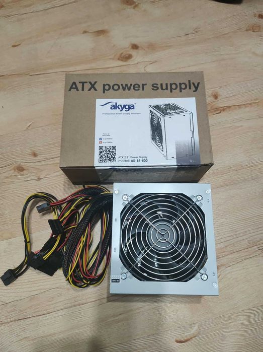 Zasilacz ATX akyga 500W