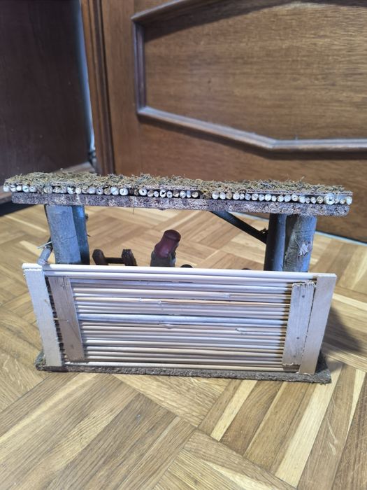 Presepio artesanal em madeira