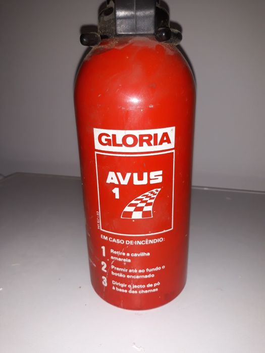 Extintor portátil ideal para casa ou carro
