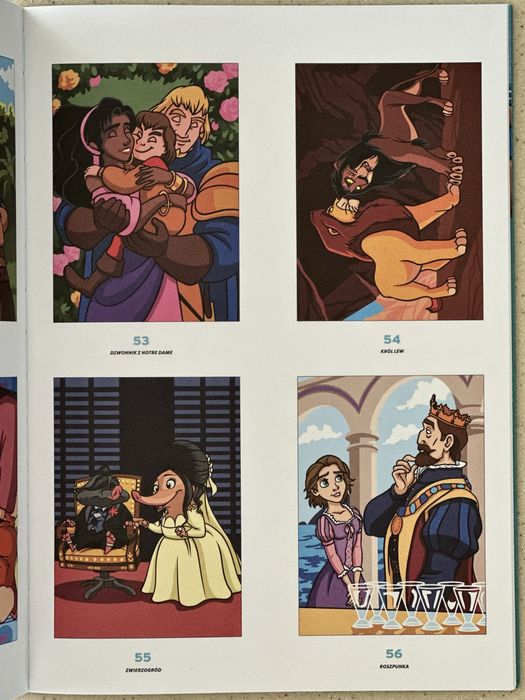 Розмальовки по номерах Дісней, польського видання, оригінал