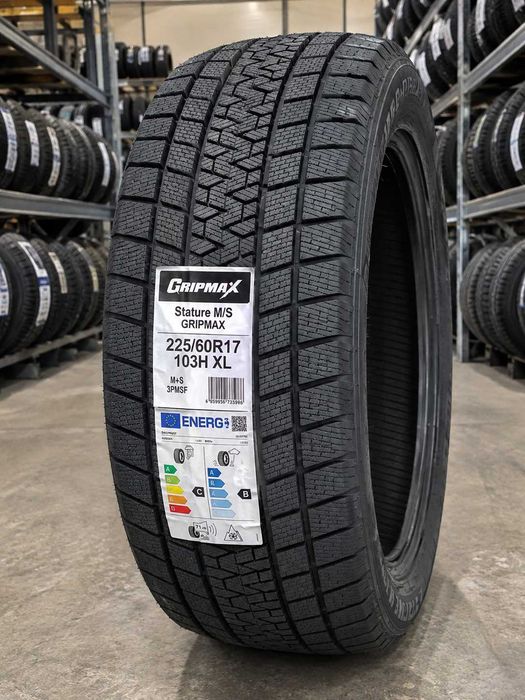 Резина нова зима 225 60 r17 103H XL STATURE M/S GRIPMAX колеса шини зимові нове