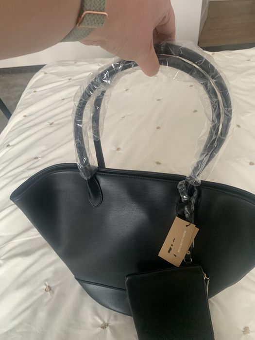 Torba ZIGN modna czarna shopper bag na zakupy nowa z metką na prezent