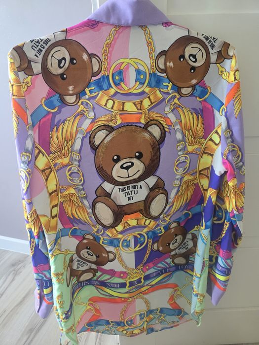 TATU MOSCHINO koszula misie 38 40 M L
