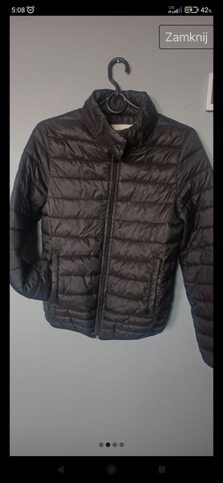 Kurtka wiosenne pull Bear s czarna